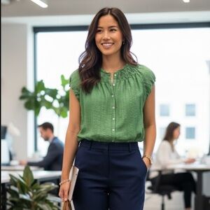 Enfocus Studio Emerald Blouse